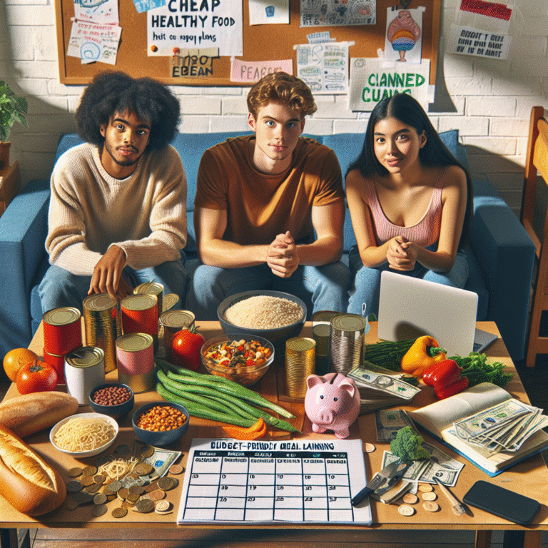 cheap meal planning tips for college students