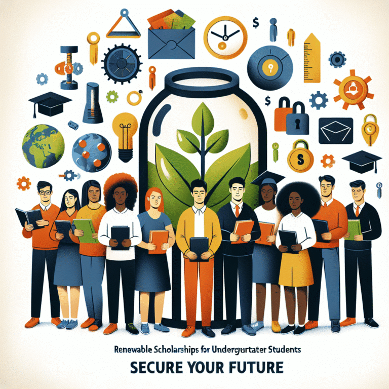 Renewable Scholarships for Undergraduate Students: Secure Your Future