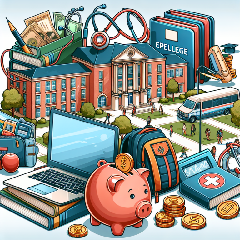 how to budget for unexpected college expenses