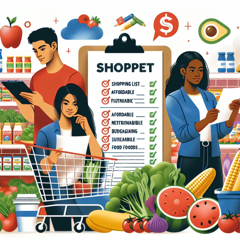 smart grocery shopping strategies for college students