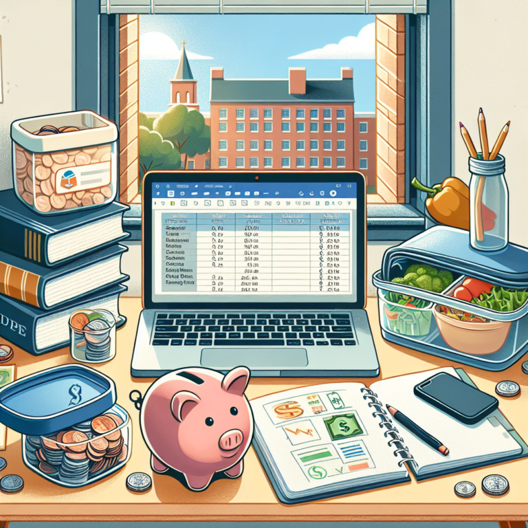 budgeting tips for college students on a tight income