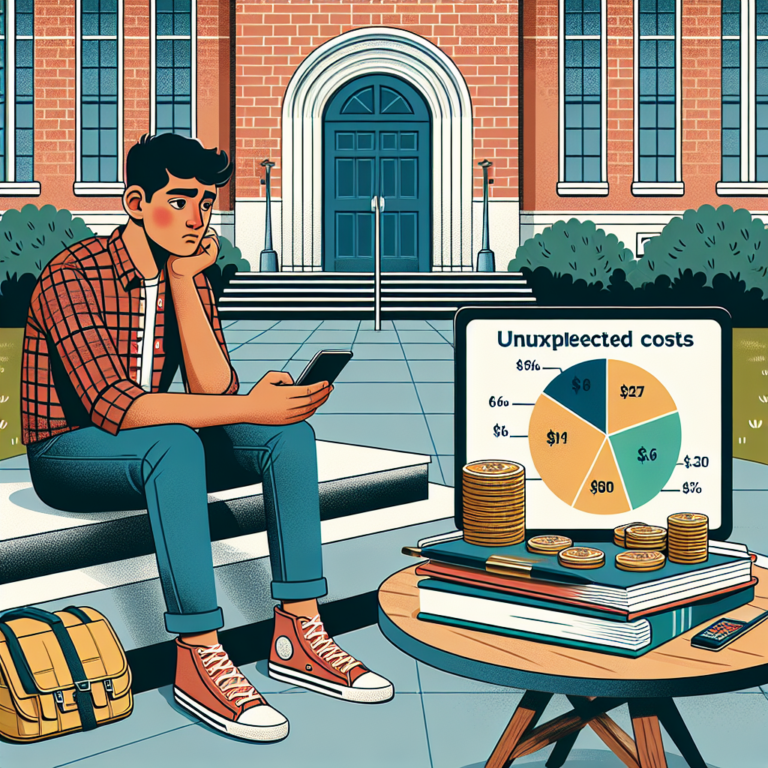 preparing for unexpected costs during your college years