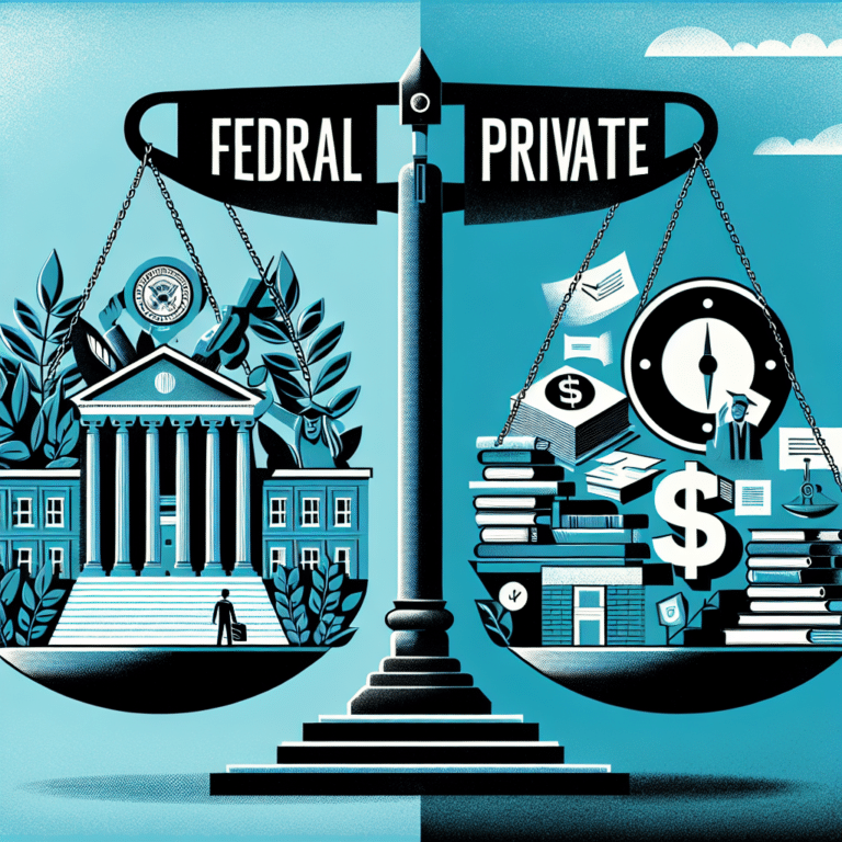 understanding federal vs private student loans explained