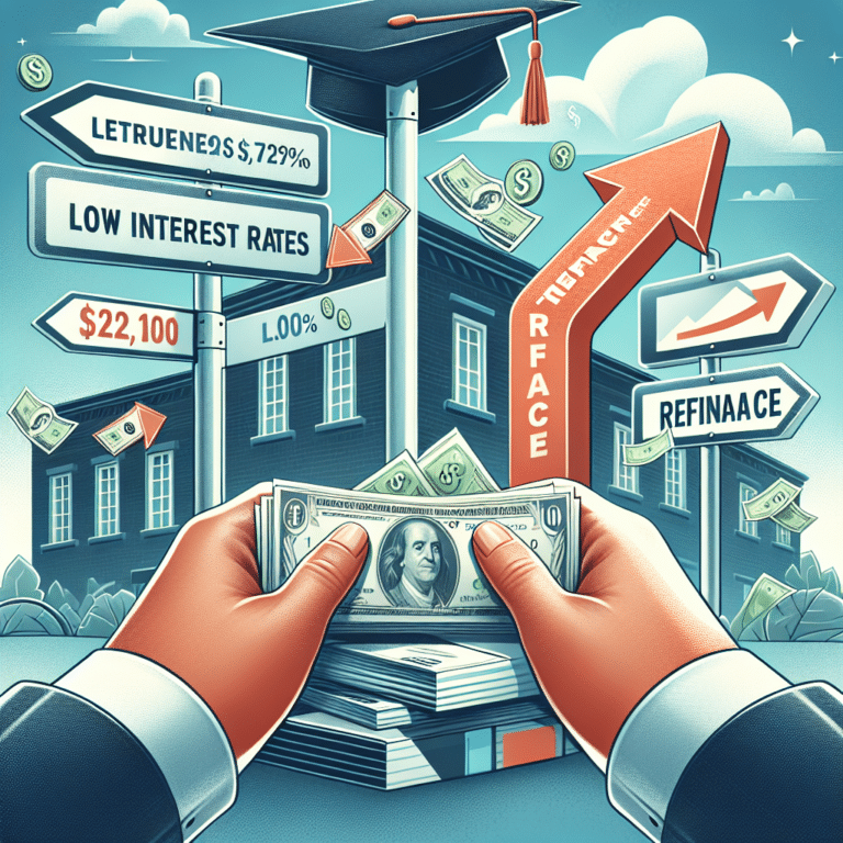 how to refinance student loans with low interest rates