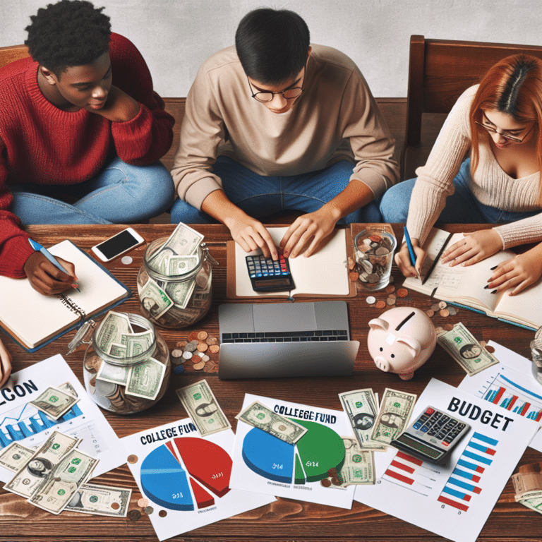 how to create a comprehensive budget before college