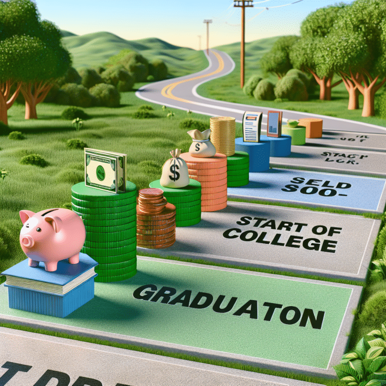 setting financial milestones for your college years.