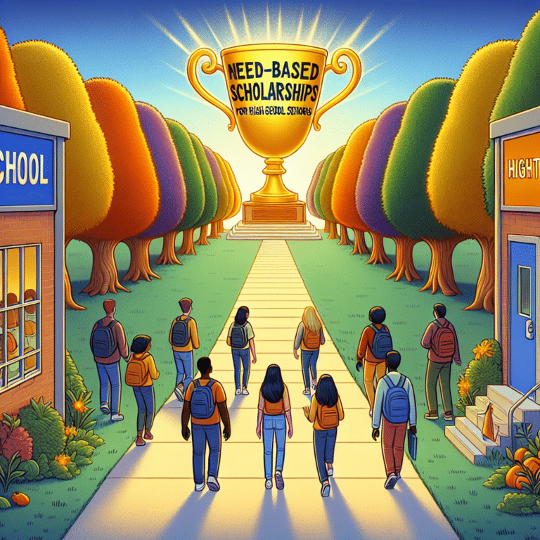 Need-Based Scholarships for High School Seniors: A Path to Success