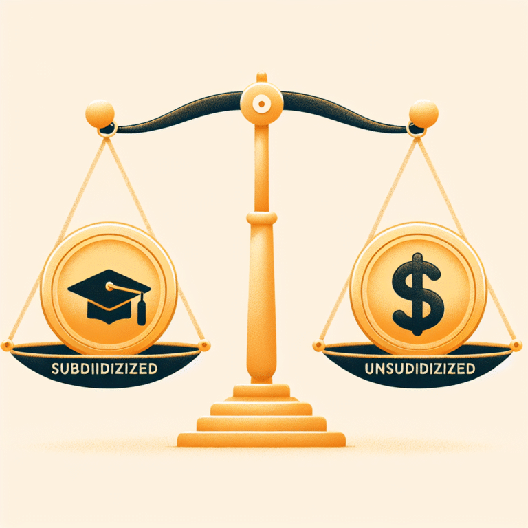 difference between subsidized and unsubsidized loans