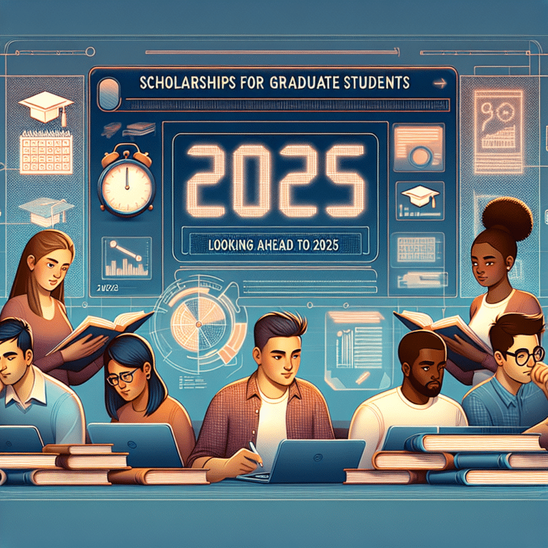 Scholarships for Graduate Students: Looking Ahead to 2025