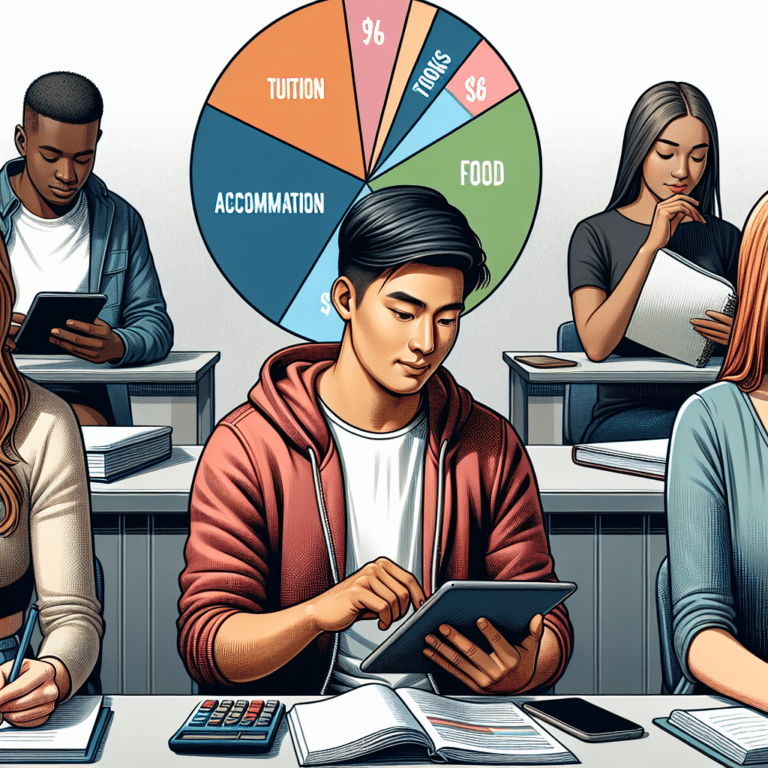 how to track your spending in college