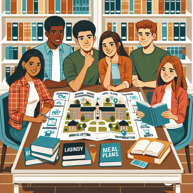 planning for living expenses while attending college