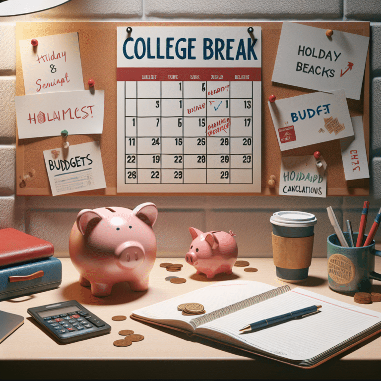 how to manage your finances during college breaks
