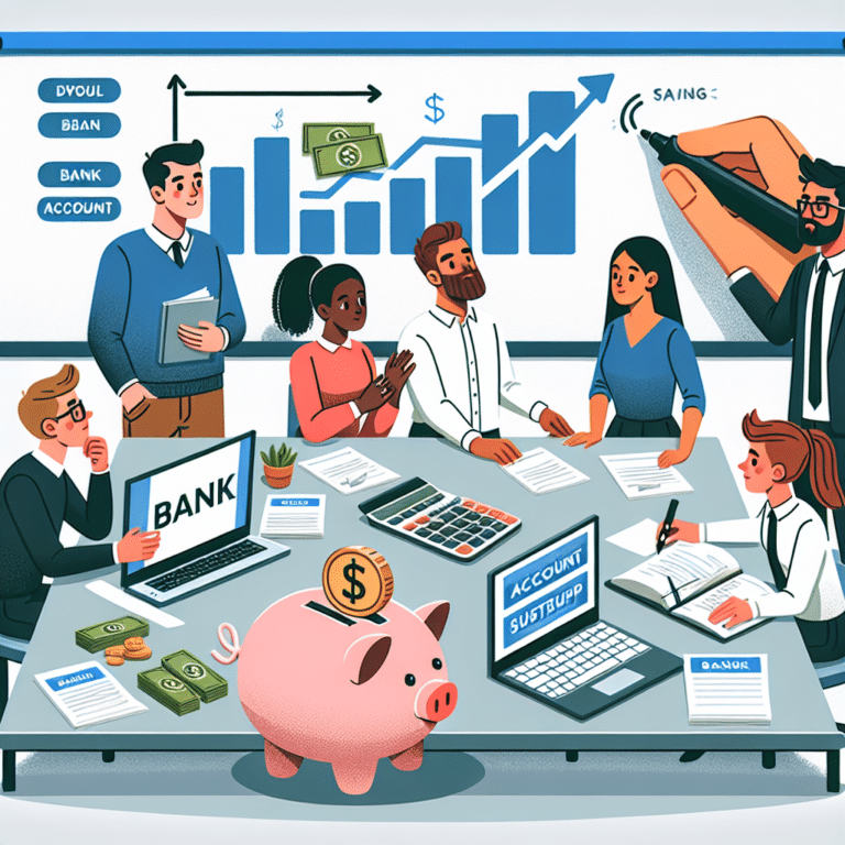 how to set up a bank account that works for students