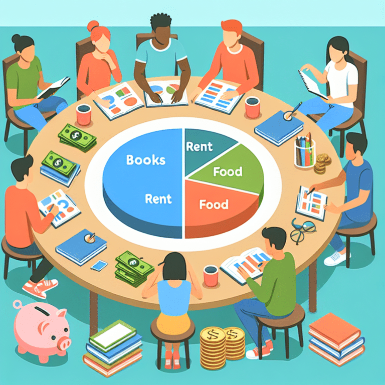 how to track your spending in college